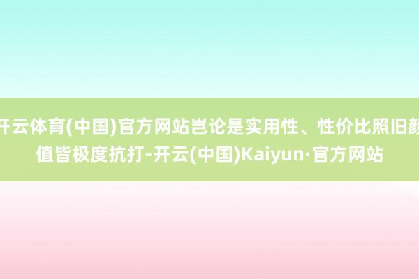 开云体育(中国)官方网站岂论是实用性、性价比照旧颜值皆极度抗打-开云(中国)Kaiyun·官方网站